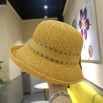 Disainer linane hingav Kalamehe m&uuml;ts naiste moe kaarm&uuml;ts p&uuml;hade p&auml;ikesekaitse v&auml;ikese veljega kalamehem&uuml;ts valge