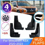 4tk auto porikaitsed Mitsubishi ASX Renault Captur ~2023 poritiibade klapid pritsmekaitsed porilapid rattakaitse