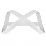 Meeste X-kujuline seljaosa nailonist elastne &otilde;la, rindkere lihaste rakmed v&ouml;&ouml; punk kost&uuml;&uuml;mirihm Seksikad Clubweari Cosplay peokost&uuml;&uuml;mi rihmad valge