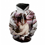 Trendikad Anime Hoodid Demon Slayer Kimetsu no Yaiba 3D Print Kapuutsiga dressipluus Mehed Naiste Mood Pullover Hip Hop Hoodie R&otilde;ivad L