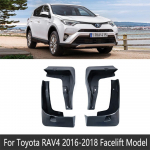 4x Toyota RAV4 RAV 4 XA40 2013 2014 2015 2016 2017 2018 porilapid porikaitsed pritsmekaitsed poritiibad rattaga auto Fit Facelift Model