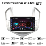 2Din autoraadio Chevrolet Cruze 2012-2015 jaoks koos nupunupuga multimeediumipleieriga Android GPS-i navigeerimispea, 2din 1+16 GB 1+16GB h&otilde;be