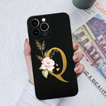 Apple iPhone 13 14 15 Pro Max X XS XR SE telefoni korpuse kate Vedel pehme matt silikoon Mood p&otilde;rutuskindlad lillekirjad iPhone'i korpuse kaitseraua jaoks iPhone X