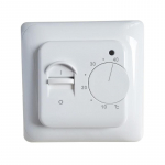 K&auml;sinupuga termostaadid elektrilise p&otilde;randak&uuml;tte jaoks 220V 16A temperatuurikontroller Mehaaniline ruumitermostaat p&otilde;randaanduri sondiga S&auml;&auml;stke energiat For electric floor heat