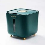 Riisi &auml;mber majapidamises kasutatav putukakindel niiskuskindel suletud jahu hoiupaak Toiduk&otilde;lblik riisikarp Mitmesugune teraviljahoidla 5 kg/10 kg valikuline Capacity 1: 5kg