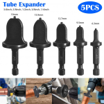 5 tk &otilde;hukonditsioneeri vasktoru laiendaja 5 suurust Kulumiskindel p&uuml;hkimist&ouml;&ouml;riist puuritera torude laienduskomplekt 5pcs/set