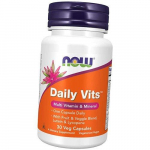 Multivitamiinide kompleks, Daily Vits Caps, Now Foods 120 k&ouml;&ouml;giviljakapslit (36128402) 30vcaps