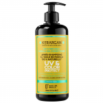 Kerargan - Apr&egrave;s-Shampoing Protecteur UV & Couleur &agrave; l'Huile de Marula - 500ml oranž