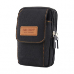 Pritsmekindel v&ouml;&ouml;kott Suure mahutavusega sportlik reisikott mobiiltelefonile must