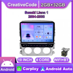 10-tolline Suzuki Liana 1 jaoks 2004&ndash;2008 Nupunupuga Autoraadio Multimeedia Carplay 2Din Stereo Audio Android Video 2+32GB