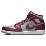 Air Jordan 1 Mid Cherrywood Red Meeste tossud Cement-Grey White DQ8426-615 44