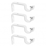 4 tk. Kardinavarda kronstein, mida on lihtne paigaldada valge