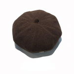 &Uuml;hev&auml;rviline kaheksanurkne m&uuml;ts naistele kevad-s&uuml;gis vintage mood Newsboy Cap Street Barett Elegantne puuvillane maalija m&uuml;ts Beanie 54-59cm must