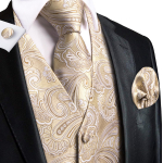 Hi-Tie Tuxedo vest meestele, &uuml;likond, vest kaelaside, taskur&auml;tik, mansetin&ouml;&ouml;bid pulma&auml;ri jaoks 3XL
