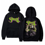 Ghost Band Hoodie Skull Graafilised kapuutsid Mehed Naiste Vintage Rock Gothic Oversized Streetwear Meeste vabaaja pikkade varrukatega dressipluus XXL