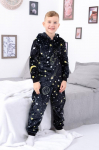 Pajama-Romper (boys), winter, Nosi Svoe, 6413-035-4 104 kuristik