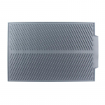 Silikoonist ruudukujuline n&otilde;udekuivatusmatt Kuumakindel t&uuml;hjendusn&otilde;ud N&otilde;udepesumasin Vastupidav padi padi s&ouml;&ouml;gin&otilde;ude lauamatt sinine