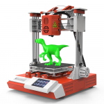 EasyThreed K6 3D-printer FDM lauaarvuti tr&uuml;kimasin 100x100x100mm4x4x4tolline prindisuurus C-AU oranž