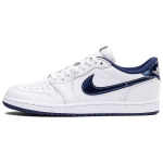 Air Jordan 1 Retro Low 85 OG Metallic Blue 2024 Meeste tossud Valge Summit-White Navy FB9933-141 44.5