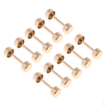 10Pcs Button Stud Leather Rivet belt pocket