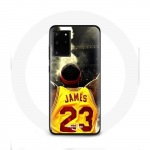 &Uuml;mbris Samsung Galaxy S11 Plus Lebron Jamesi korvpalluri jaoks
