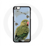 Iphone 4/4S Green papagoi &uuml;mbris