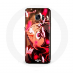 &Uuml;mbris Samsung Galaxy S6 Edge Tanjiro Demon Slayer Kimetsu no Yaiba Angry jaoks