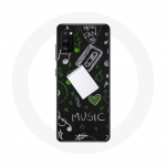 Coque pour Oppo A16 Music cl&eacute; de sol