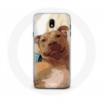 &Uuml;mbris Samsung Galaxy S4 Ameerika pitbullterjeri pruunile