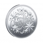 Kaasaskantav kollektsioneeritav lisam&uuml;nt J&otilde;ulu&otilde;hkkond Metallmustriga element M&uuml;ndi kingitus Kodu h&otilde;be