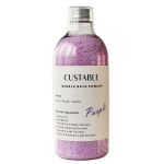 All-day customizable 1000ml foam bath bomb, mega-capacity powder-type bath bomb, purple, 1 piece