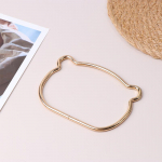 1 tk koti k&auml;epide Riistvara Aksessuaarid &Uuml;mmargune karupea kassipea kander&otilde;ngas, kaasaskantav asendusk&auml;ekott, pagas as the picture