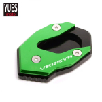 Motorcycle Accessories CNC Side Stand extension kickstand foot enlarger For KAWASAKI VERSYS X 300 300 250 X300 X250 Green Black black