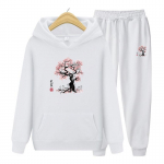 Meeste ja naiste pikkade varrukatega stuudio Ghibli Totoro jaapani anime naljakas multikas kapuutsiga komplekt naistele hingestatud Miyazaki Hayao S