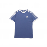 Adidas Originals Vintage Stripes 3-Seeria T-s&auml;rk tikitud logoga Meeste Topid Sinine GN3501 XL