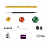 Magnetilise Fidget Pliiatsi dekompressioonimagnetiga metallist kirjutusm&auml;nguasi, mida on lihtne kasutada, stressi leevendav deformeeriv kirjutuspliiats, laste m&auml;nguasi