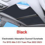 Auto elektrostaatilise adsorptsiooniga katuseluugi p&auml;ikesevari BYD Atto 3 EV Yuan Plus 2022 2023 soojusisolatsiooniga katuseakna kleebiste tarvikud