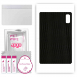 apgo skin sticker film foil vinyl for the BACK compatible with HTC A103 Plus, scratch-resistant, easy to install - Matrix