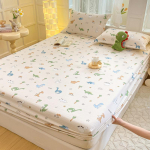 Voodikate Nahas&otilde;bralik voodilina Kodu Elastsed liibuvad linad Tr&uuml;kitud madratsikaitse roupa de cama (Padjap&uuml;&uuml;r puudub) Queen 150x200cm 1pc