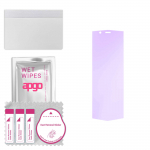 apgo Anti-Blue 9H Hybrid protective glass compatible with Cubot Pocket 3, flexible nano glass, great replacement for tempered glass, scratch-resistant