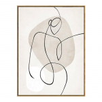 Beež Maastik Plakat J&auml;rv paat Pilliroog Pampas Rohi Boho Dekoratiivmaalid L&otilde;uend Sein Kunst Pildid P&otilde;hjamaade Kodukaunistus Interj&ouml;&ouml;r 21x30cm No Framed