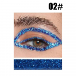 Pearl Liquid Eyeliner Flash Color Glitter Eyeshadow Veekindel mitte-m&auml;&auml;rduv silmapliiats