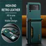 Rahakotifunktsiooniga mobiiltelefoni&uuml;mbris Samsung Galaxy Z Flip 5 4 5G Flip4 Flip5 Flip3 Flip 3 kukkumiskaitse kaardipesa Funda for Samsung Z Flip 5