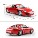 5-tolline metallist autosimulatsioon survevalu ja m&auml;nguasjas&otilde;iduk Porsche 911 Carrera S Supercar RMZ city 1:36 sulamist mudelikingitused lastele