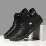 2024. aasta uued meeste suured vabaajajalatsid libisemisvastased k&otilde;rge &uuml;laosaga vabaajaspordijalatsid Disainermood K&auml;sitsi valmistatud meeste kingad 38&ndash;48 38 must