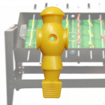 Foosball Accessories Player Resin Jalgpall Meeste Mini Jalgpall Statue m&auml;ngijad tumepunast v&auml;rvi