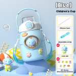 650 ml laste termiline veepudel lastele termoskruus &otilde;lgedega roostevabast terasest vaakumkolvid, trummel termostops BPA-vaba 650ML