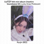 ITZY 6. minialbum Cheshire Soundwave 5. &otilde;nneloosi fotokaart boonusega versioon Ryujin - A
