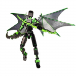 Mobiilne nukukomplekt, 3D-prinditud Titan Robot mobiilne nukk, teisaldatav mobiilne nukk, sobib kollektsion&auml;&auml;ridele, t&ouml;&ouml;laua kaunistus roheline