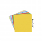 100 tk ruudukujuline origami paber, kahe k&uuml;ljega &uuml;hev&auml;rviline kokkuklapitav Lucky Wish paberikraana meisterdamine v&auml;rviline v&auml;ljal&otilde;igete album